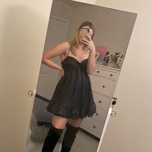 Boutique Sparkly Mini Dress